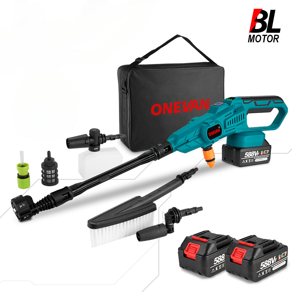 Pistolet de lave-auto haute pression sans balais, odorde lavage de voiture aste sans fil, batterie Makita 18V, 6 en 1, 200 bars, 3500W