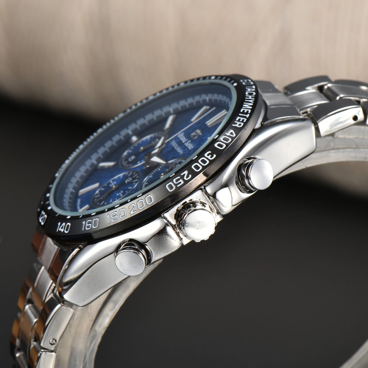 Montre-bracelet ¨¤ quartz non m¨¦canique pour homme, chronographe, d¨¦contract¨¦, affaires, bo?te incluse, nouvelle collection, SLGC001