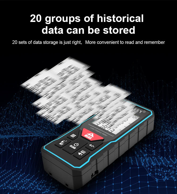 Télémètre Laser X5 лазерная рулетка Laser finder Numérique Télémètre Laser Laser Mètre Ruban à Mesurer Laser,40m