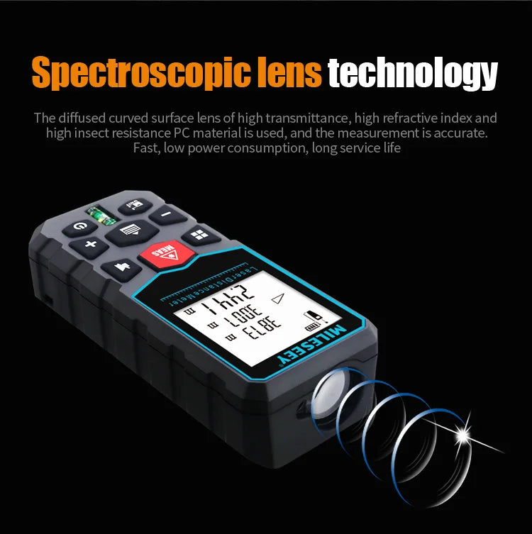 Télémètre Laser X5 лазерная рулетка Laser finder Numérique Télémètre Laser Laser Mètre Ruban à Mesurer Laser,40m