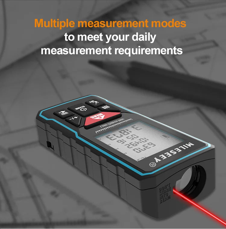 Télémètre Laser X5 лазерная рулетка Laser finder Numérique Télémètre Laser Laser Mètre Ruban à Mesurer Laser,40m