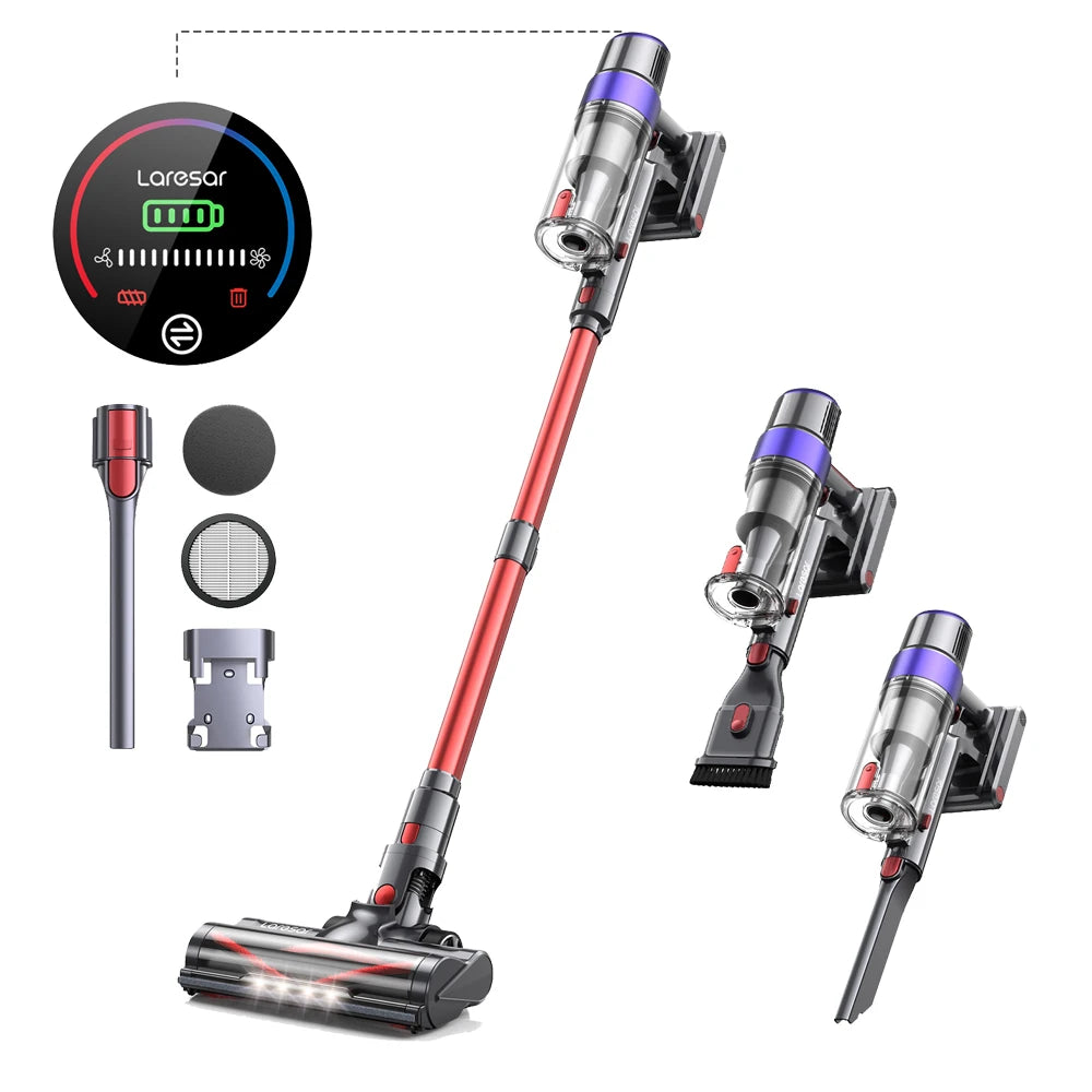 Aspirateur sans fil moteur sans balais, appareil m¨¦nager sans fil, batterie perfective, 60 minutes, 48Kpa, 500W, Elite 8 Car, nouveau