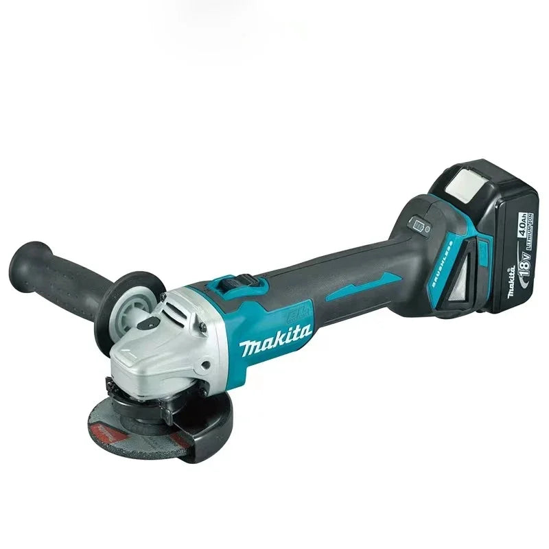 Meuleuse d'angle ¨¦lectrique au lithium sans balais, machine de d¨¦coupe aste, polisseuse haute puissance, 18V, 125mm£¬Only tools, Batterie non incluse