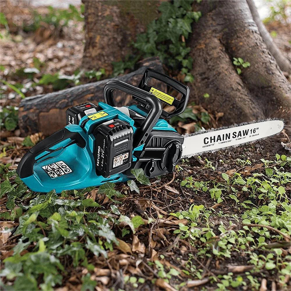 Tron?onneuse ¹Èlectrique sans fil, outil ¹Èlectrique de travail de calcul d'¹Èlagage, d¹Ècoupeur de jardin, batterie sans balais, 3500W, 16 pouces