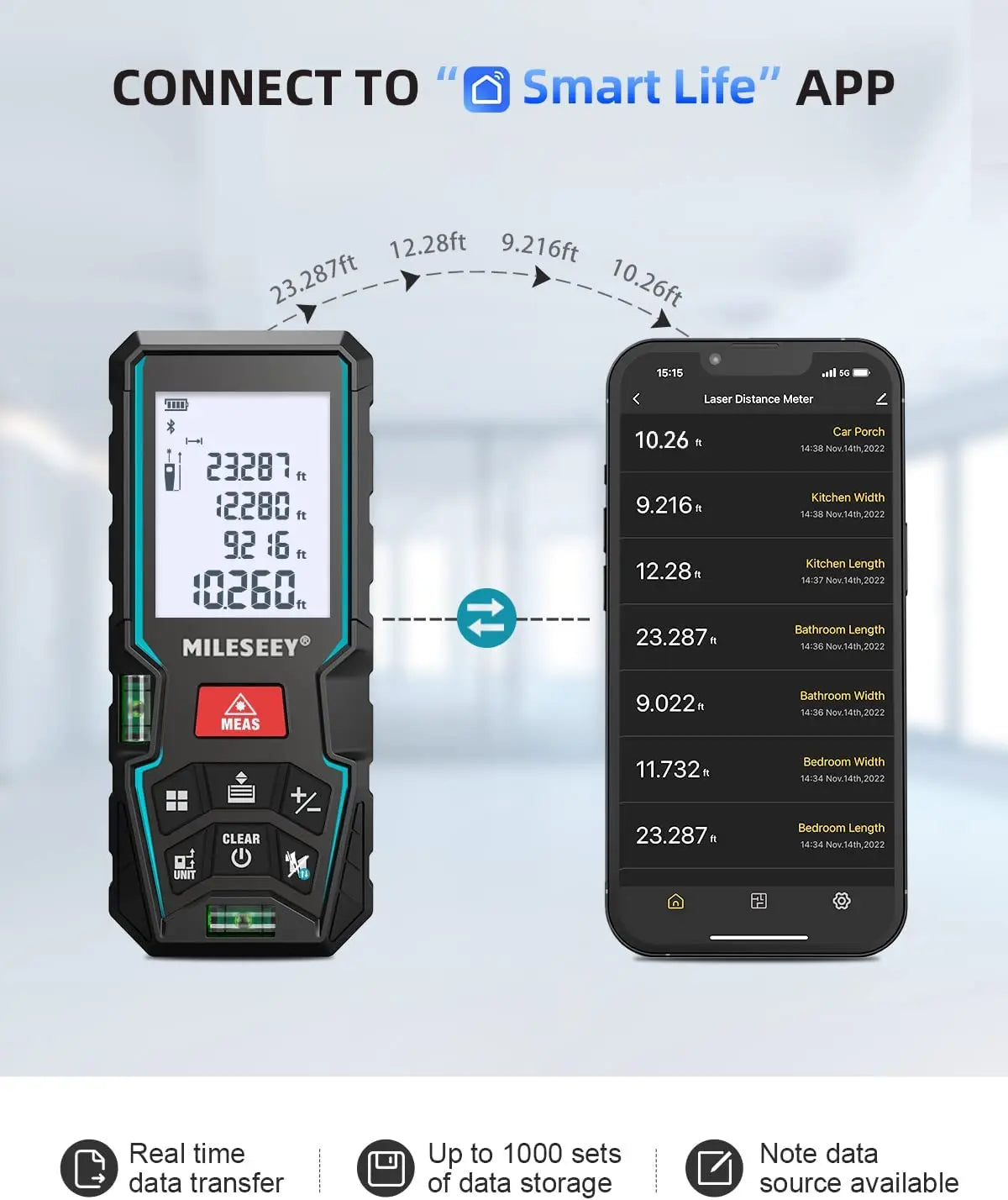Télémètre Laser X5 лазерная рулетка Laser finder Numérique Télémètre Laser Laser Mètre Ruban à Mesurer Laser,40m
