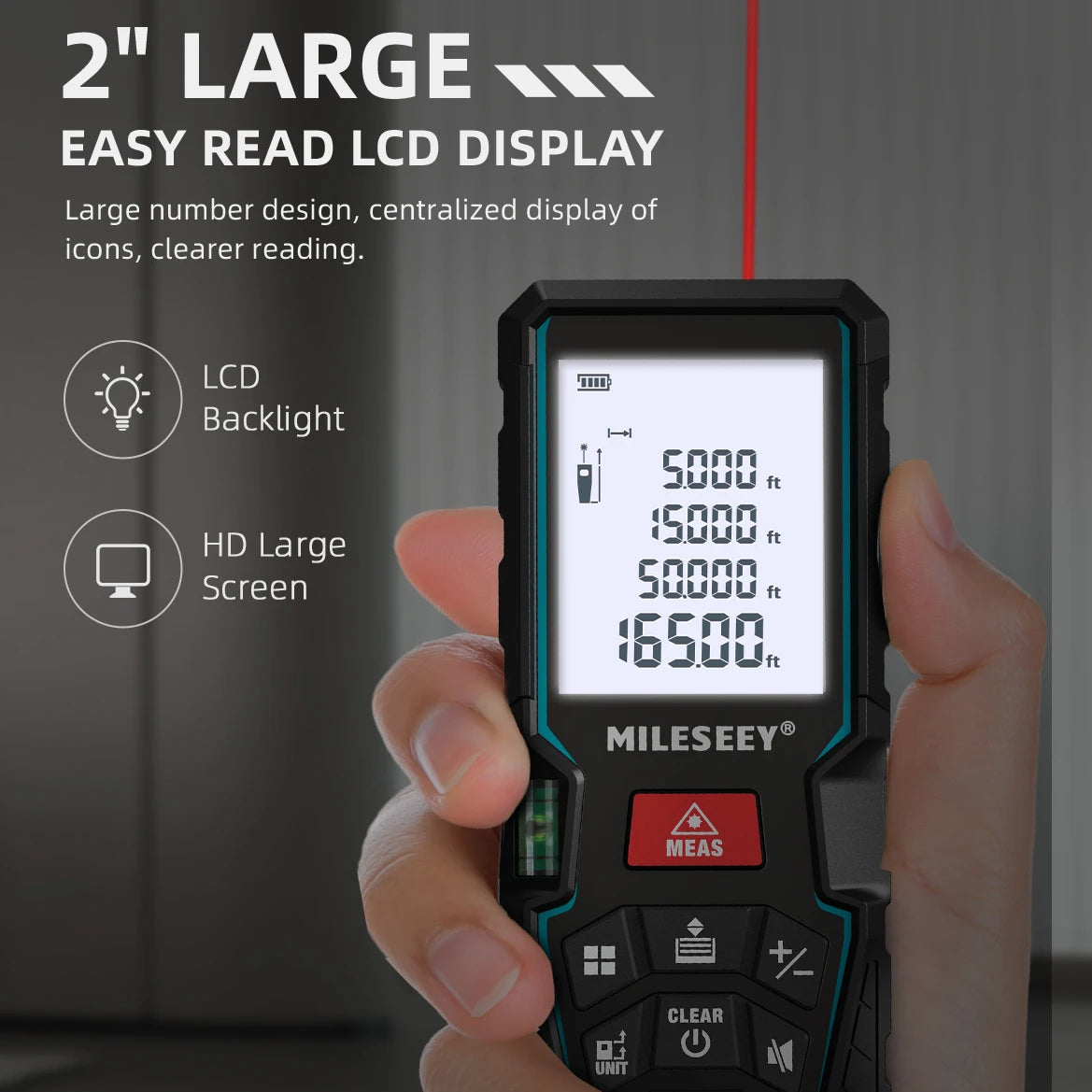 Télémètre Laser X5 лазерная рулетка Laser finder Numérique Télémètre Laser Laser Mètre Ruban à Mesurer Laser,40m