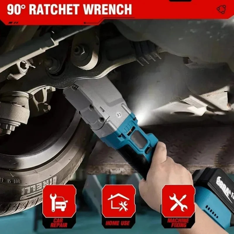 Outils ¹Èlectriques de r¹Èparation de voiture pour batterie Makita 18V, cliquet ¹Èlectrique sans balais 1/2, 4800 tr/min, 1000nm
