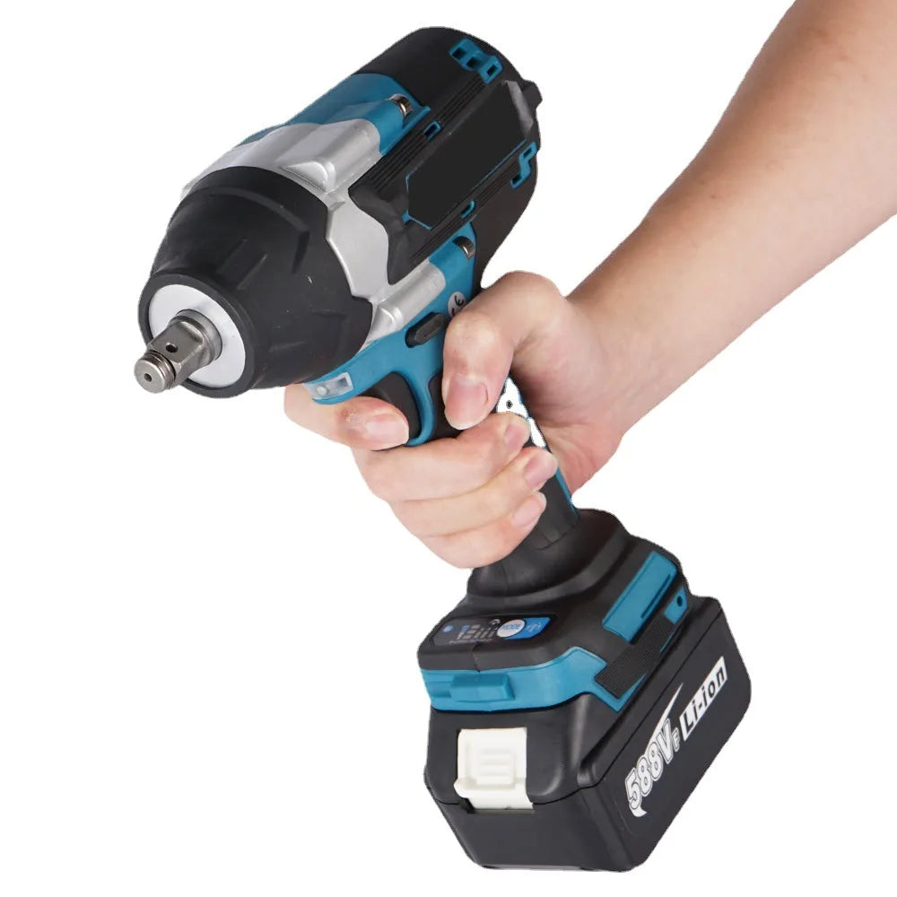 Outils ¹Èlectriques sans fil pour Makita, batterie au lithium-ion, 18V, 1/2 N.M, couple sans balais, pouces
