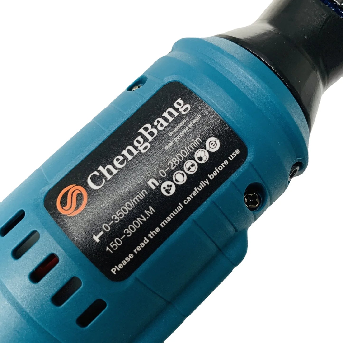 Outils ½Ç main ½Ç cliquet ¹Èlectrique pour batterie Makita 18V, angle droit, bleu, 130nm, 800 tr/min, 1/2 en effet