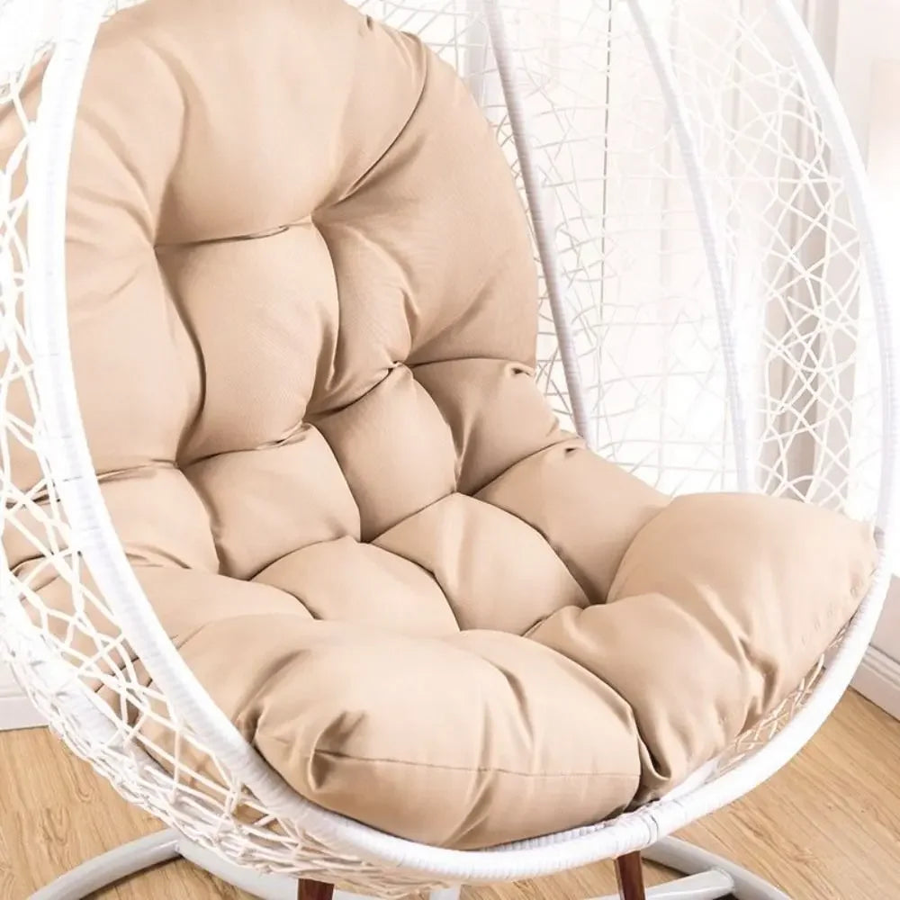 Polymõ¹res de siõ¹ge de chaise ½Ç bascule, coussin de chaise ½Ç ?ufs ¹Èpaissi, oreiller de dossier de balan?oire, approvisionnement ext¹Èrieur, hamac