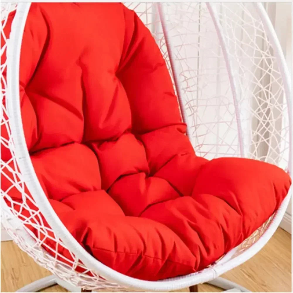 Polymõ¹res de siõ¹ge de chaise ½Ç bascule ¹Èpais, coussin de chaise ½Ç ?ufs, oreiller de dossier de balan?oire, approvisionnement ext¹Èrieur