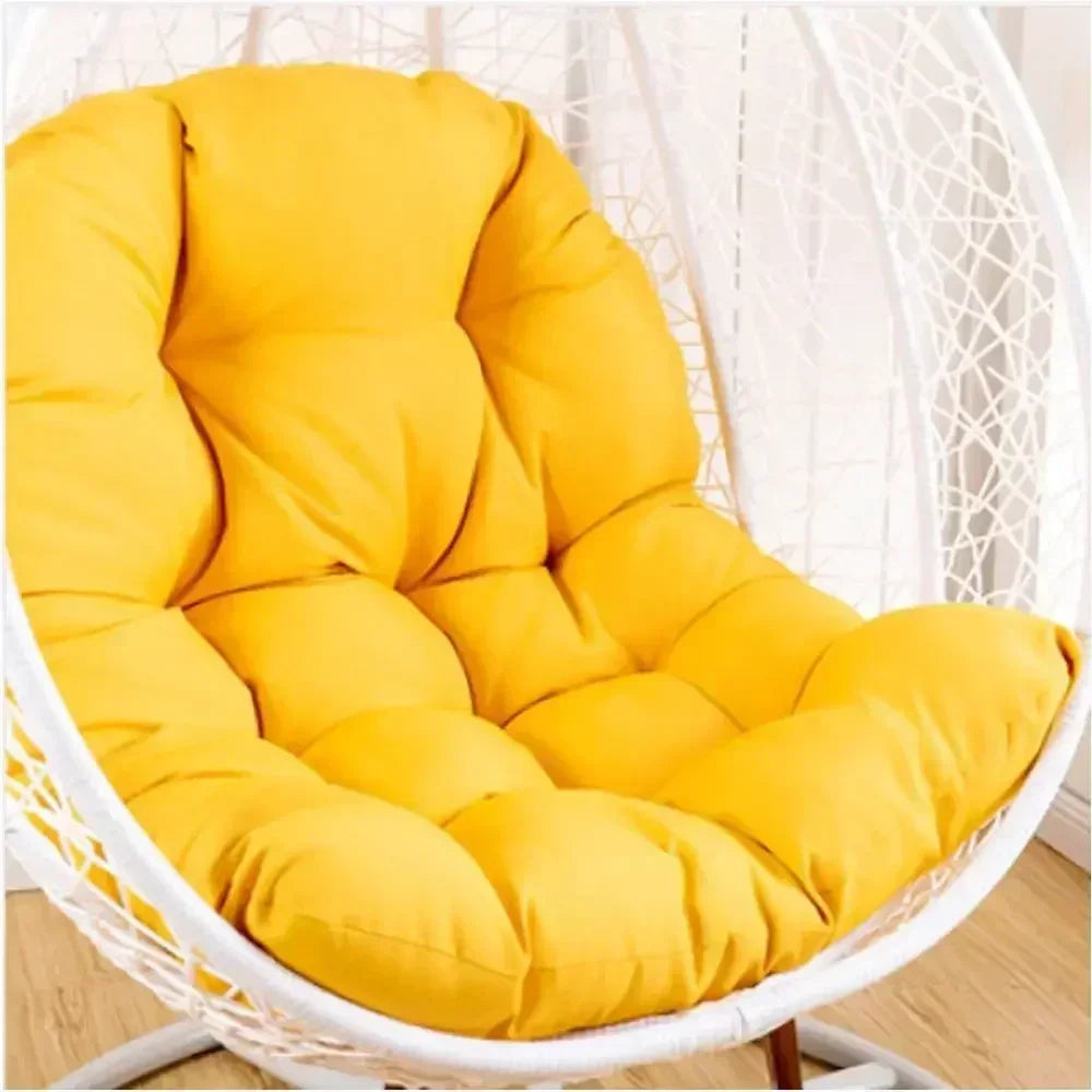 Polymõ¹res de siõ¹ge de chaise ½Ç bascule ¹Èpais, coussin de chaise ½Ç ?ufs, oreiller de dossier de balan?oire, approvisionnement ext¹Èrieur