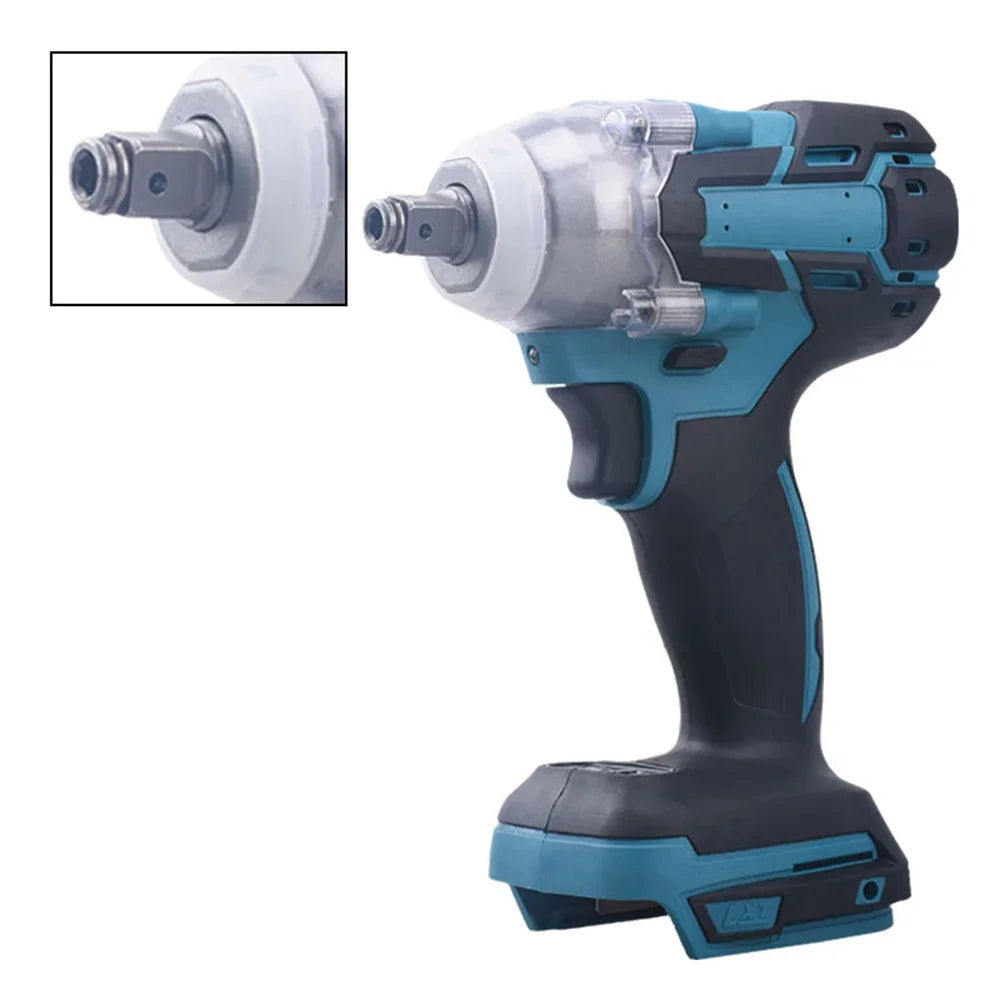 Cl¹È ½Ç chocs ¹Èlectrique sans fil, tournevis sans balais, outils ¹Èlectriques, compatible avec la batterie 18V, 520N.m, 1/2 pouces