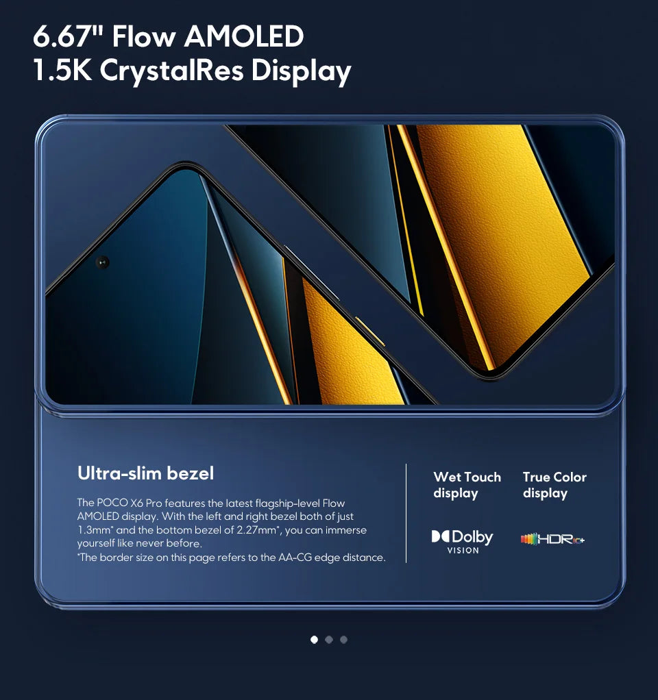 Téléphone X6 Pro 5G MTK Dimension 8300-Ultra 67W Turbo Charging 64MP Triple Caméra avec OIS 120Hz AMOLED 5100mAh, Version Globale