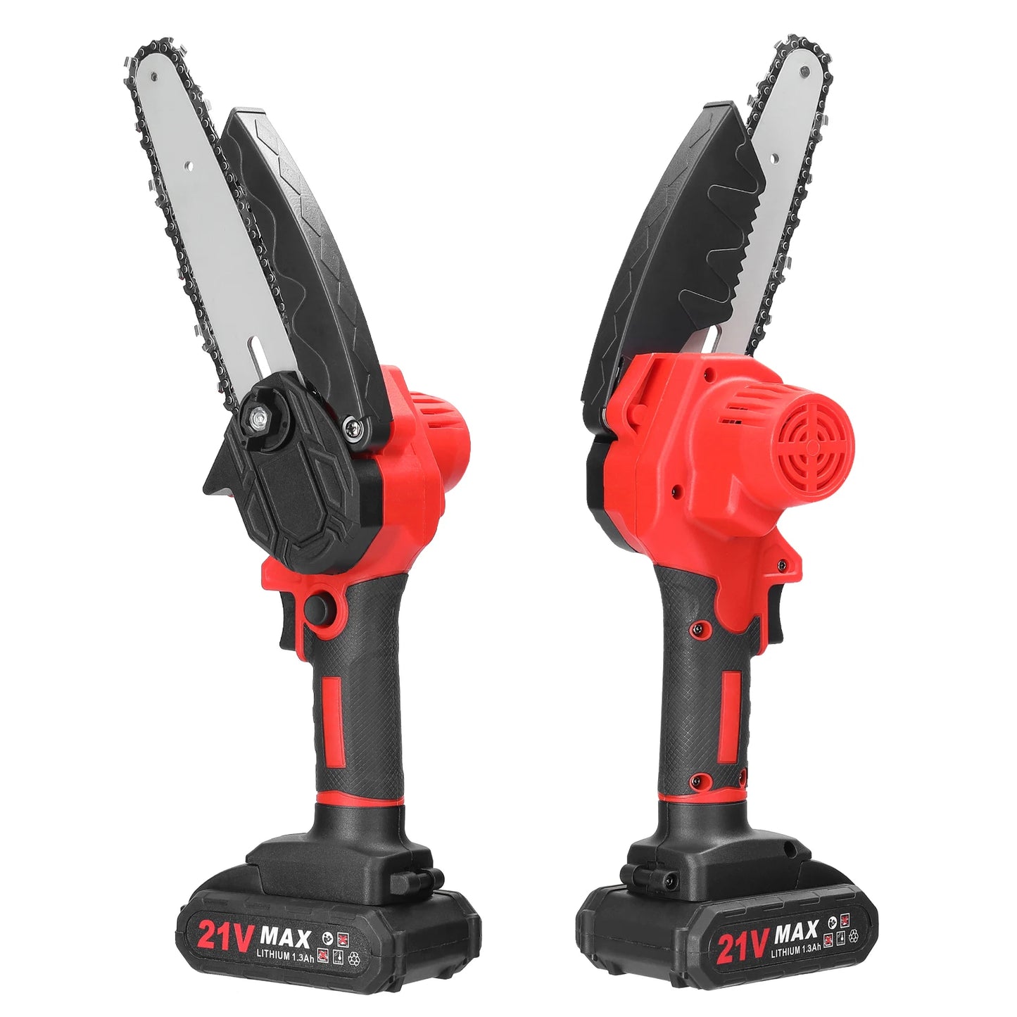Scies d'¨¦lagage ¨¦lectriques portables, moteur sans balais, outil de travail de calcul ¨¤ une main, fendage du bois, tron?onneuse, jardin, verger, 21V, 6"