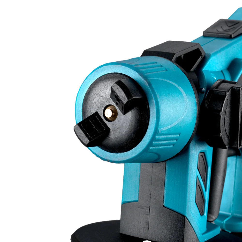 Pistolet ¨¤ peinture ¨¦lectrique sans fil, pulv¨¦risateur de peinture, a¨¦rographe ¨¤ rev¨ºtement en acier pour meubles automobiles, 3 buses, compatible avec la batterie Makita, 1000ml