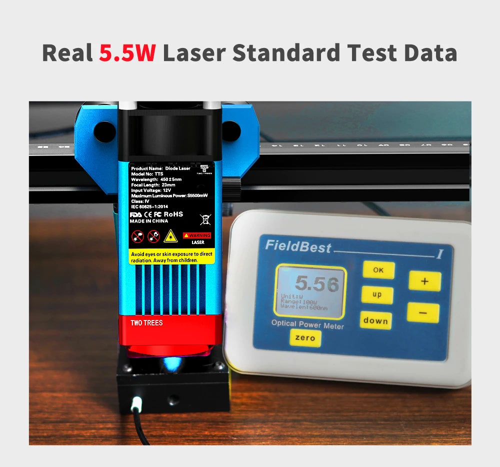 Laser Graveur TTS-10Pro Gravure Machine De Découpe Bois Outil Métal Acrylique CNC Gravure Gravure Support WIFI 40W
