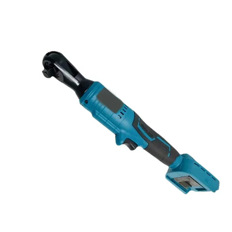Outils ½Ç main ½Ç cliquet ¹Èlectrique pour batterie Makita 18V, angle droit, bleu, 130nm, 800 tr/min, 1/2 en effet