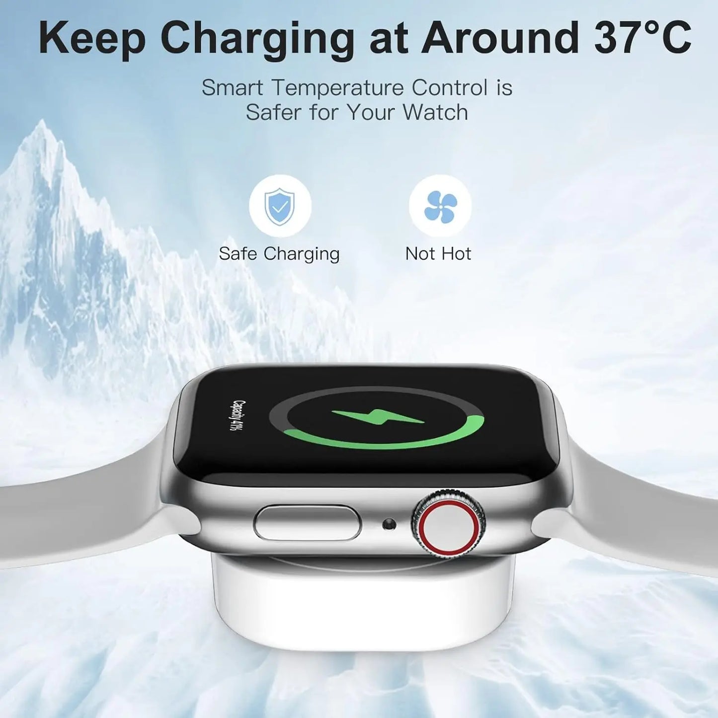 Chargeur rapide USB A magnétique sans fil 2024, pour Apple Watch Ultra série 9 8 7 6 SE Type C, câble de chargement pour iWatch série 5 3 2