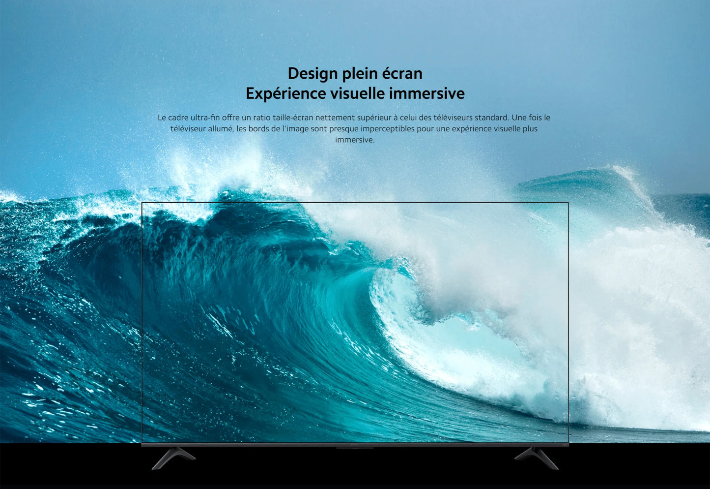 TV A Pro 43 2025 | Écran QLED 4K lumineux aux couleurs précises, Finition métallique haut de gamme avec cadre ultra-fin, Son immersif avec Dolby Audio™