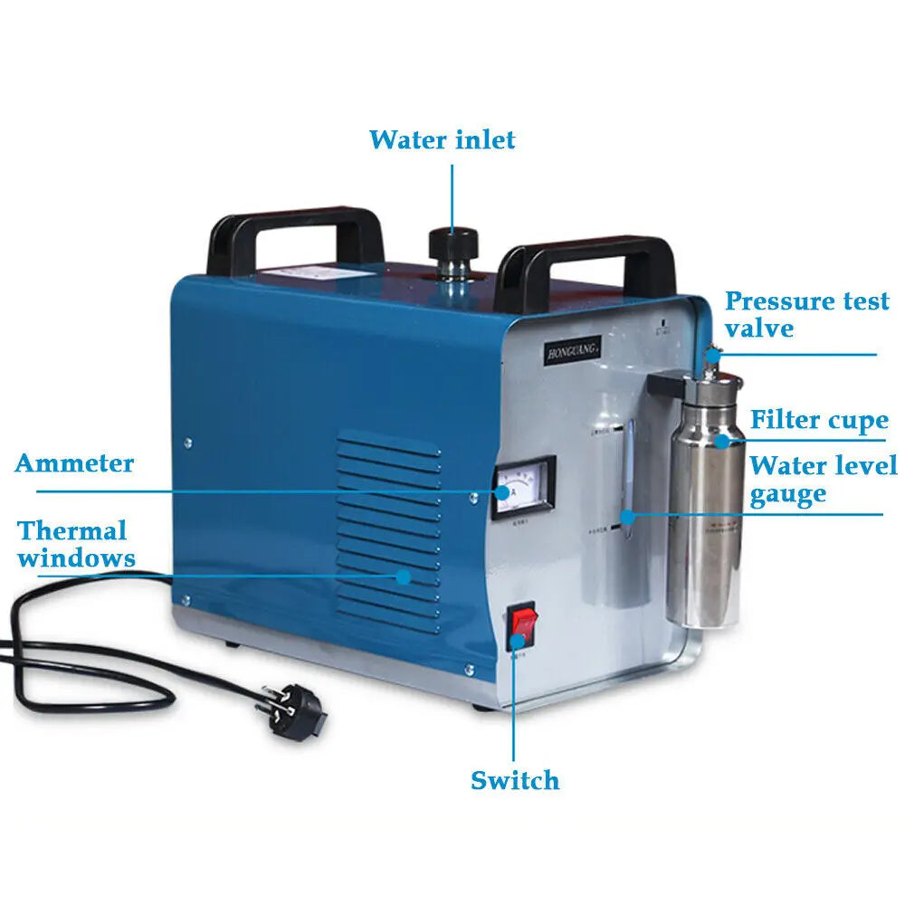 Machine de polissage acrylique, g¹Èn¹Èrateur de flamme ½Ç gaz H00, polisseuse ½Ç oxygõ¹ne et hydrogõ¹ne, machine ½Ç souder ½Ç l'eau, H160, 75L