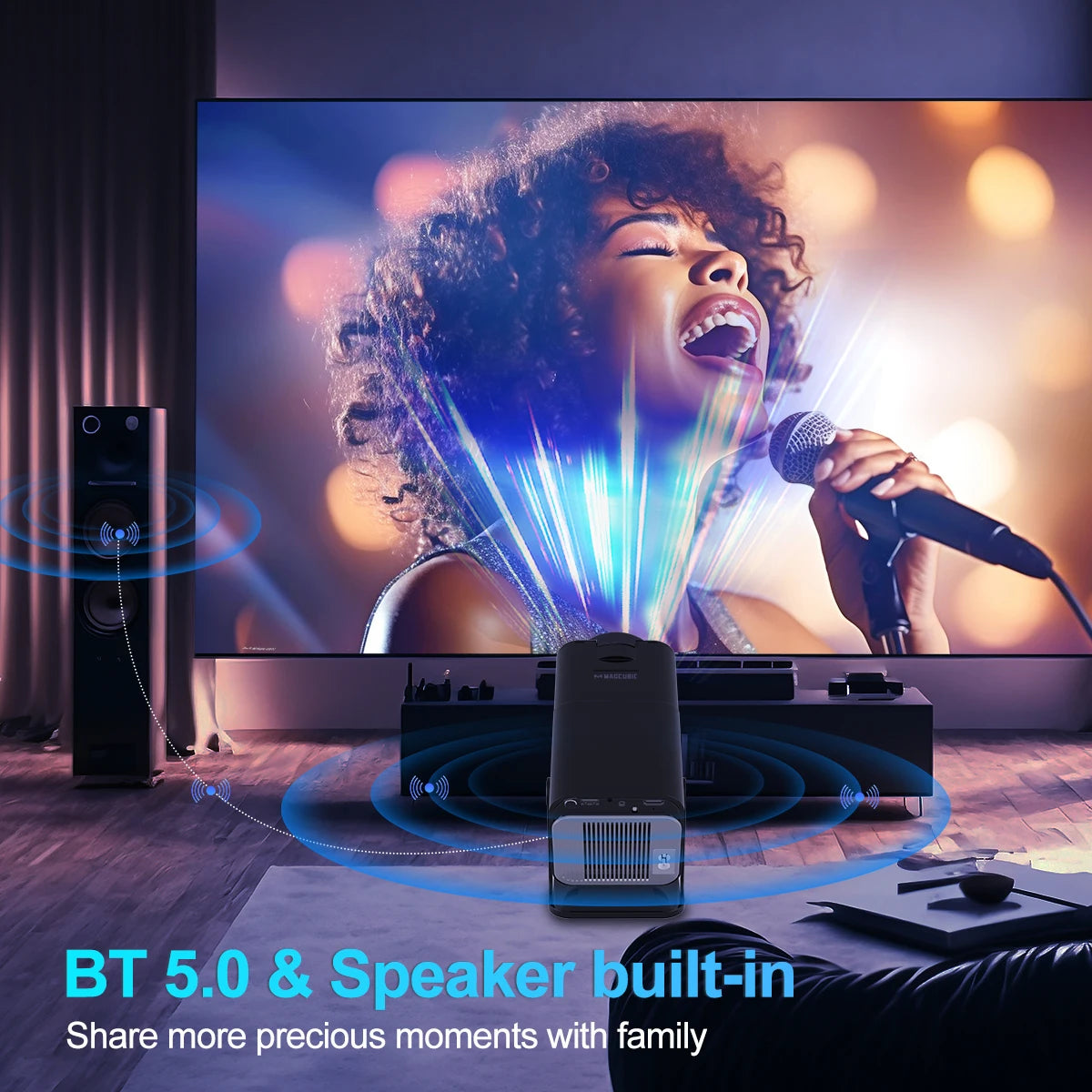 Projecteur portable Android 11, 4K, natif 1080P, 390ANSI, HY320, touristes, Wifi6, BTpig, cin¨¦ma 1920*1080P, prostate ou am¨¦lior¨¦ HY300