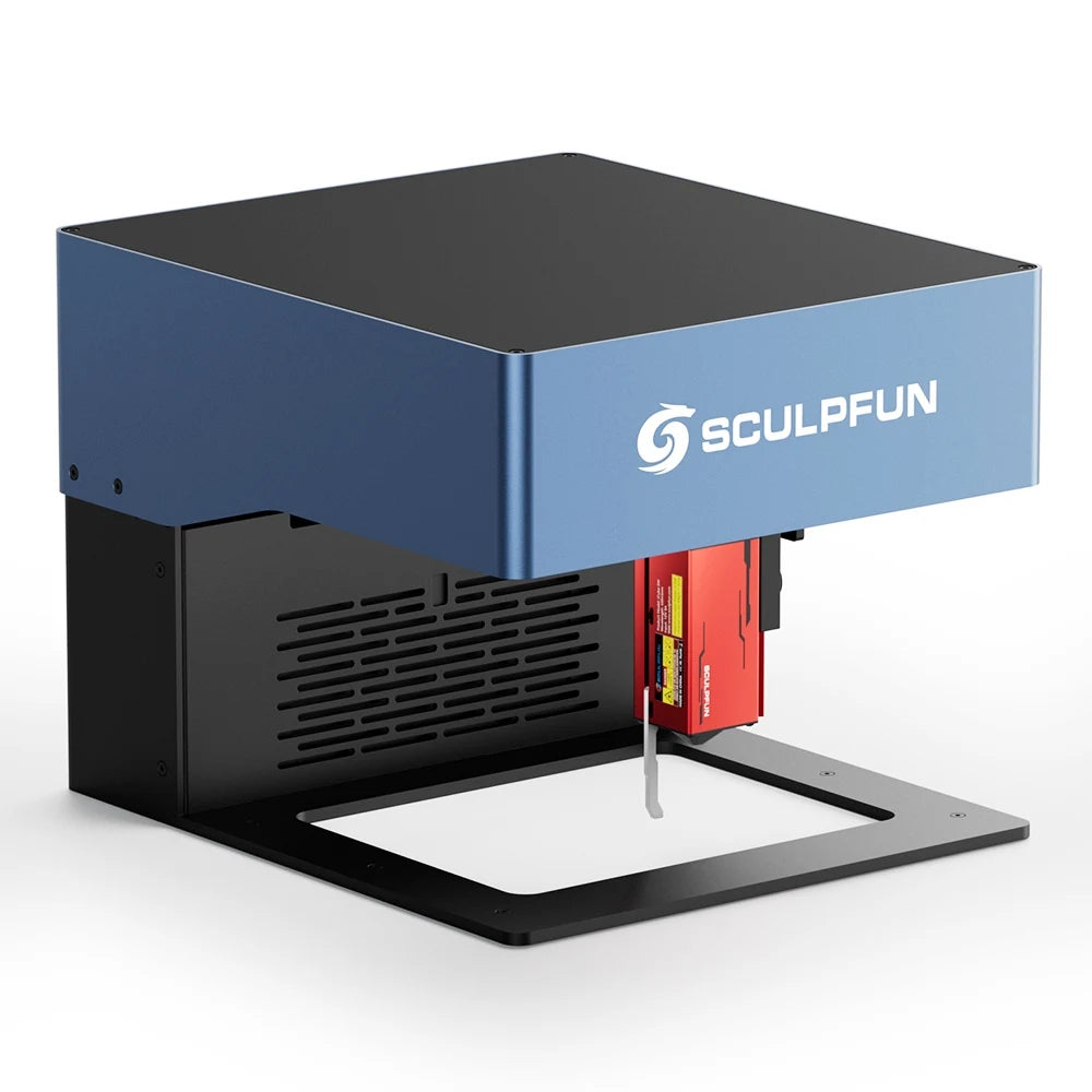 Graveur Laser iCube Pro 5W, 0.06mm, Vitesse de Gravure 10000 mm/min, Carte Mõ¹re 32 bits, Connexion Application, 130x130mm