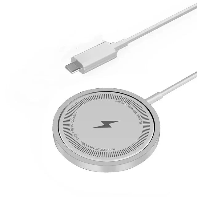 Chargeur sans fil magnétique 30W, support de charge rapide pour iPhone 15 14 13 12Pro Max Airpods PD USB A, Station d'accueil pour chargeurs de téléphone