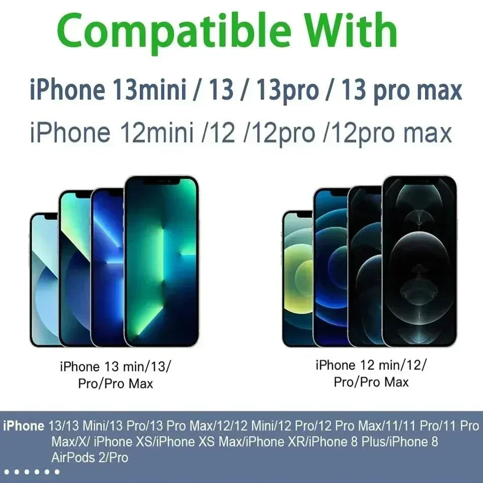 Chargeur rapide magnétique d'origine pour iPhone, appareil de charge sans fil pour iPhone 15, 14, 13, 11, 12 Pro Max, Mini USB C 8 Plus, Poly X XS MAX, Airpods