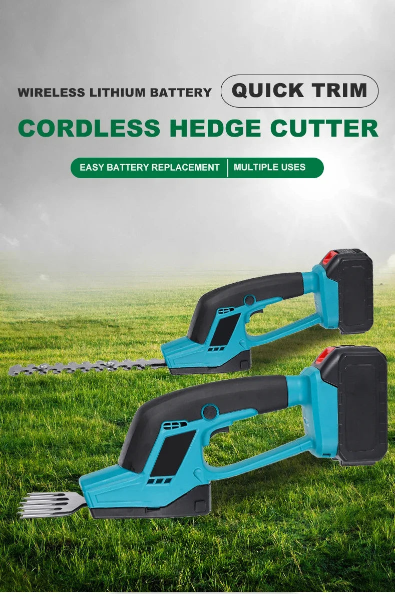 Makita-Taille-haie ¹Èlectrique sans fil, scie ½Ç ¹Èlaguer, ciseaux ½Ç liban, outils ¹Èlectriques, batterie 18V, 2 en 1, nouveau