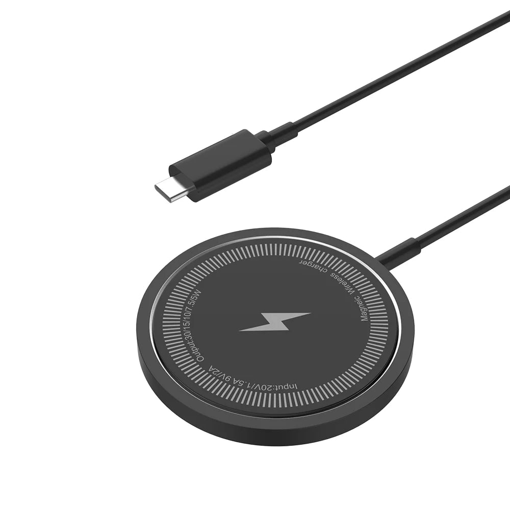 Chargeur sans fil magnétique 30W, support de charge rapide pour iPhone 15 14 13 12Pro Max Airpods PD USB A, Station d'accueil pour chargeurs de téléphone