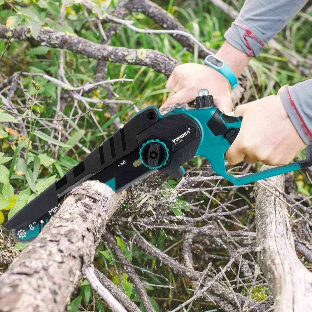 Tron?onneuse ¹Èlectrique sans balais, outil de scie d'¹Èlagage de jardin, batterie Makita 18V, sans fil, aste, travail de calcul, 8 po
