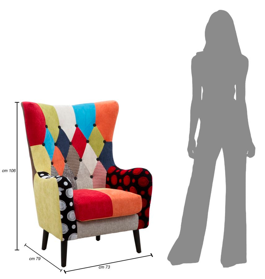 POLTRONA IMPRIALE CM 73X79X106