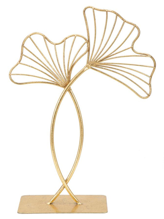 SCULTURA FEUILLE GLAM CM 25X8,5X35