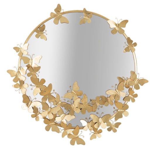 SPECCHIO FARFALLE ROND CM 74X4X75