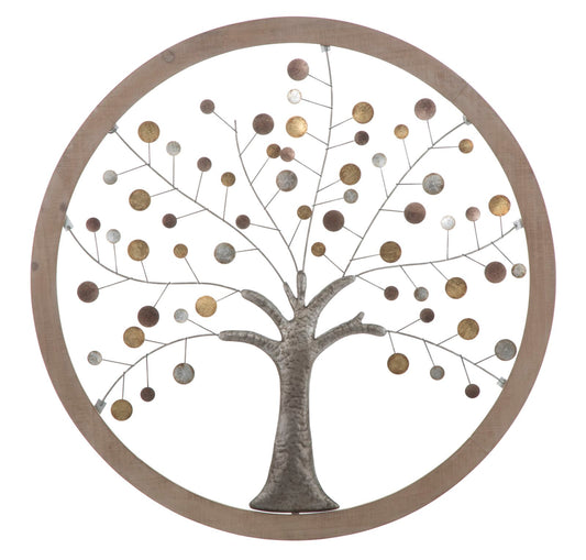 PANNELLO DA MURO ALBERO DELLA VITA MIROIR NOUVEAU CM ? 80X2
