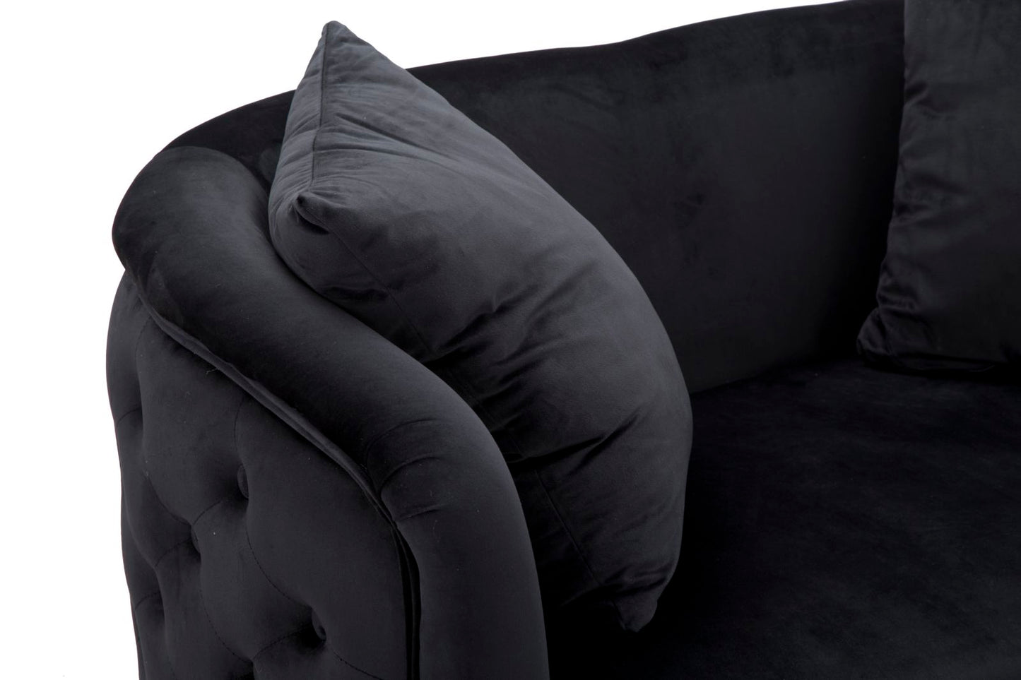 DIVANETTO BUCAREST NOIR CM 127X74X71