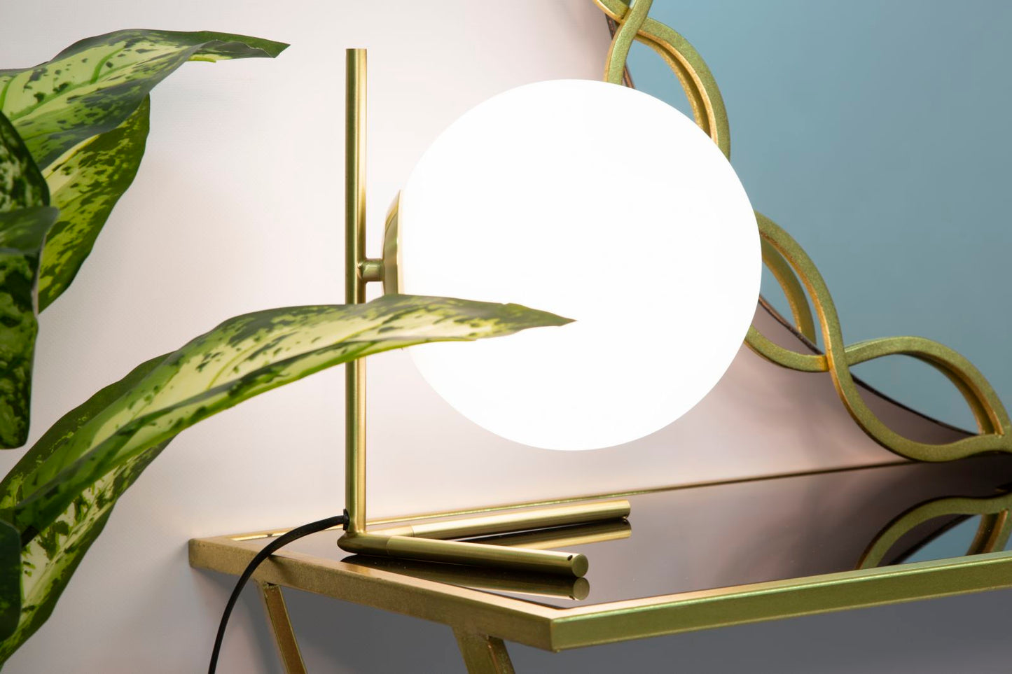 LAMPADA DA TAVOLO GLAMY BAS CM 25X25X27