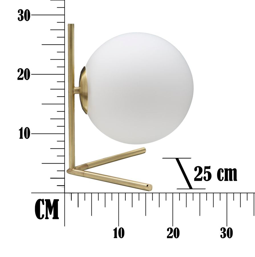 LAMPADA DA TAVOLO GLAMY BAS CM 25X25X27