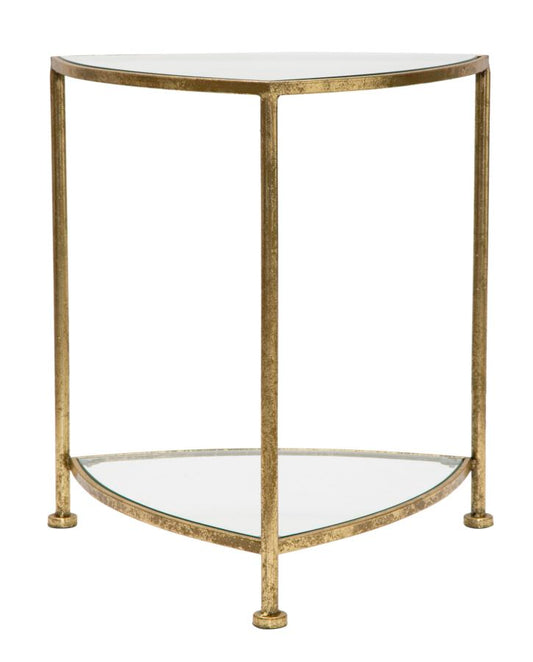 COMODINO 2 TRIANGLE RIPIANI CM 45X45X50