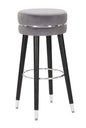 SGABELLO BAR PARIS GRIGIO/ARGENT CM ? 35X74
