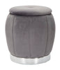 PUFF/CONTENITORE PARIS GRIGIO/ARGENT CM ? 43X43