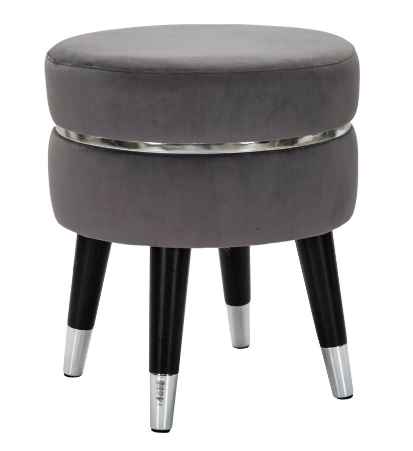 SGABELLO PARIS GRIGIO/ARGENT CM ? 35X40,5