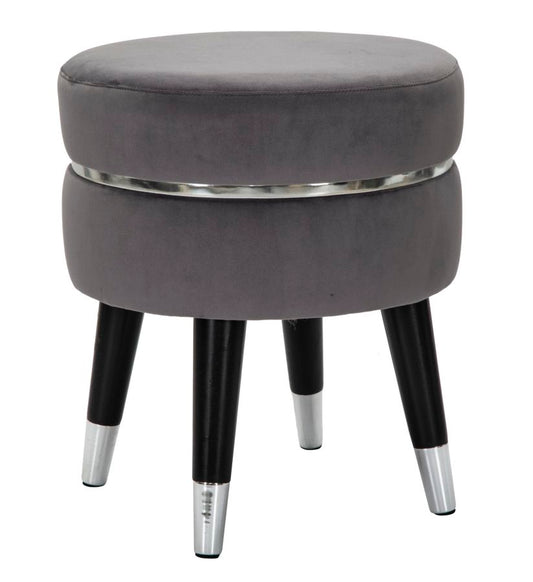 SGABELLO PARIS GRIGIO/ARGENT CM ? 35X40,5