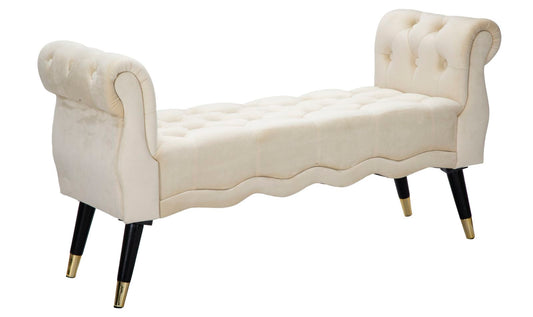PANCHETTA PARIS CREMA/OR CM 120X40X60