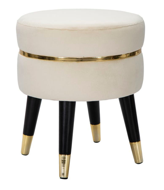 SGABELLO PARIS CREMA/OR CM ? 35X40,5