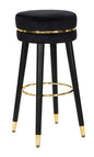 SGABELLO BAR PARIS N¨¦RO/OR CM ? 35X74