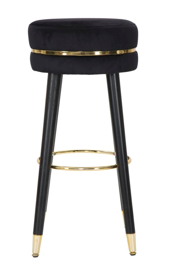 SGABELLO BAR PARIS N¨¦RO/OR CM ? 35X74