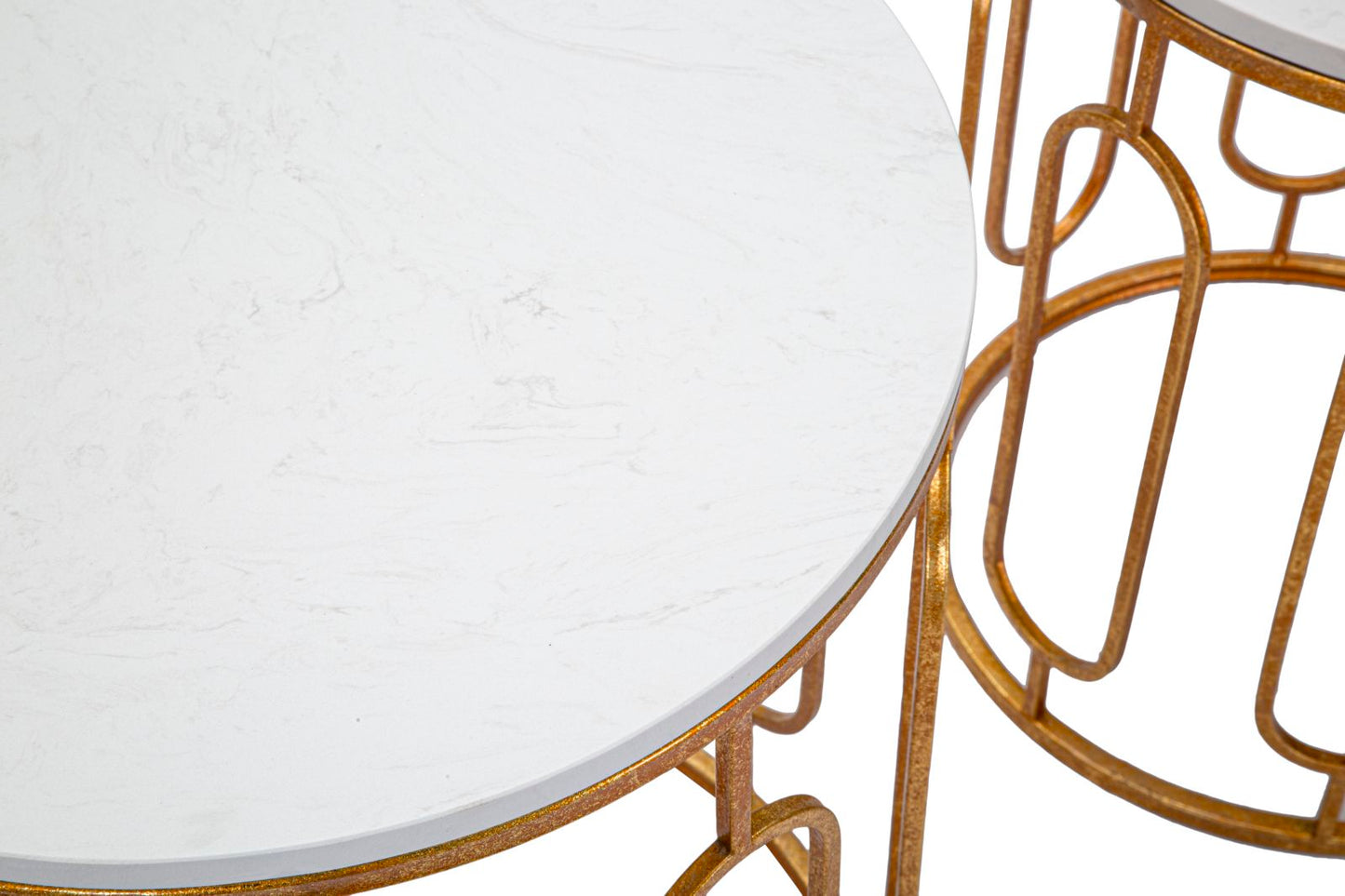 TAVOLINETTI TORY MARBRE COPPIA CM ? 46X55-39X48