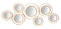 PANNELLO/SPECCHIO OR ROND CM 124,5X4X53,5